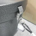 Smokers' Oasis Lock Kit, 48 Plastic-coated Steel Cable With Lock/key