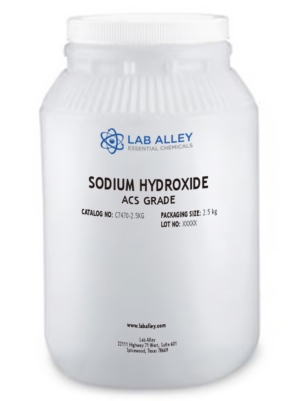 Sodium Hydroxide, Pellets, ACS, USP/NF, FCC/Food Grade