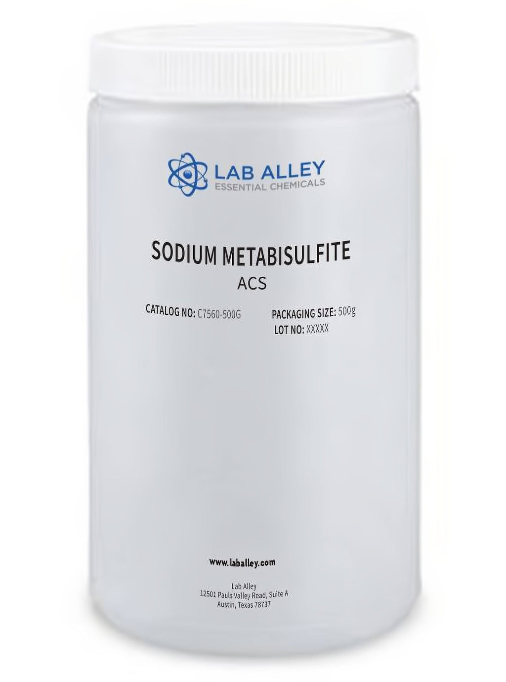 Sodium Metabisulfite, Crystalline Powder, ACS Grade