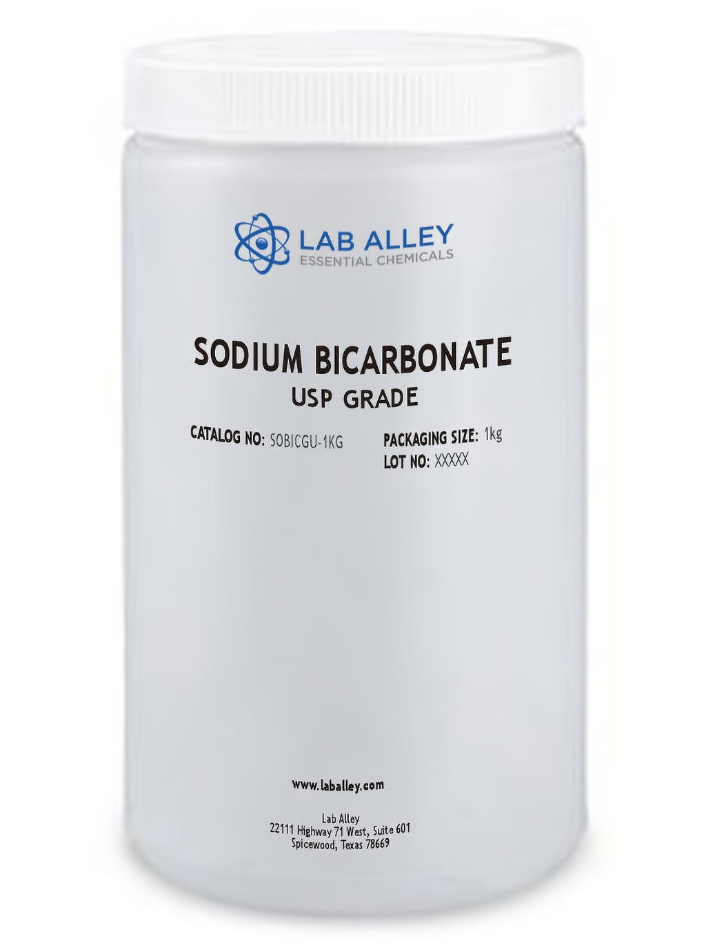 Sodium Bicarbonate, USP/FCC Grade, Kosher, Halal