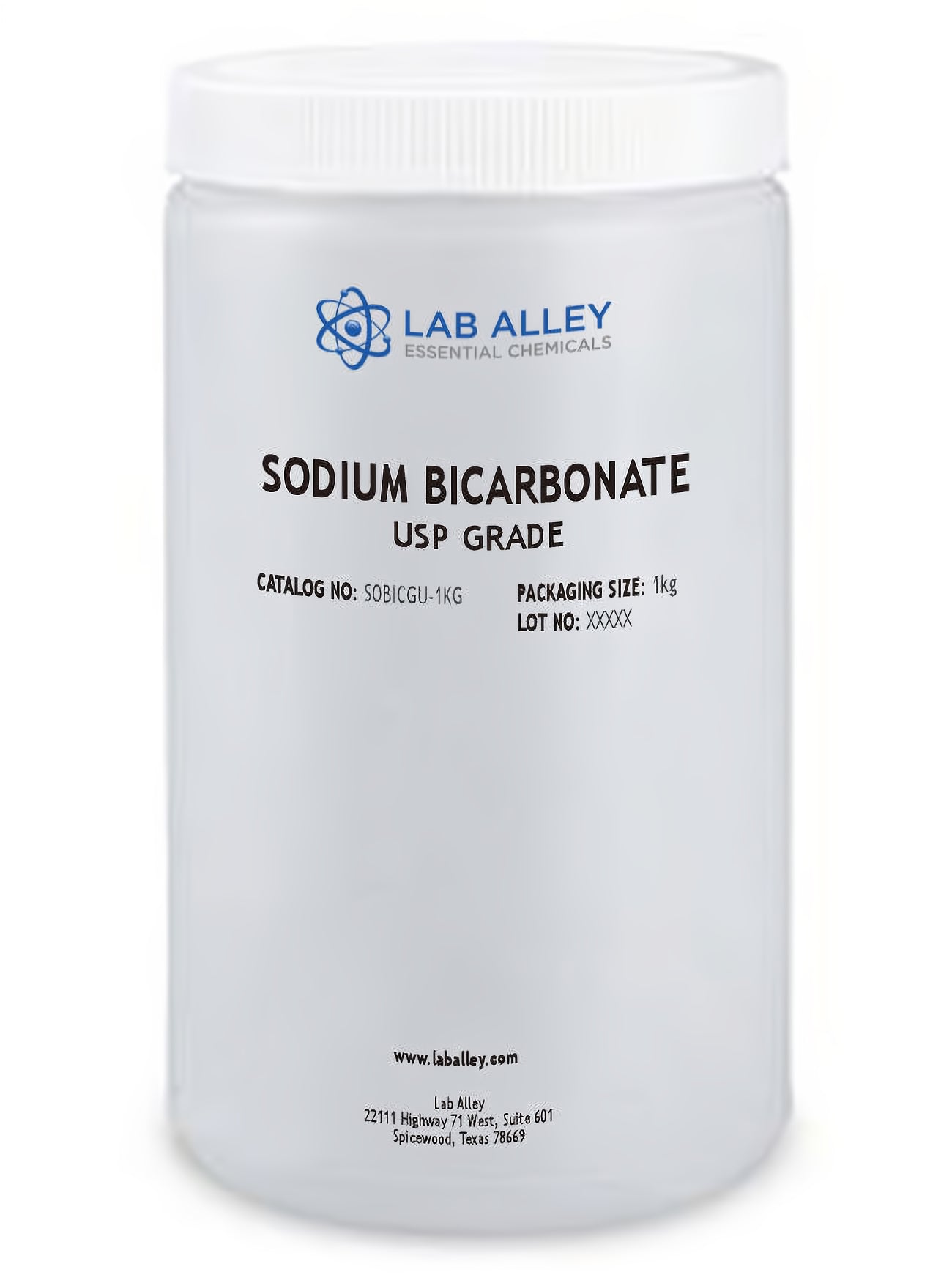 Sodium Bicarbonate, USP/FCC Grade, Kosher, Halal