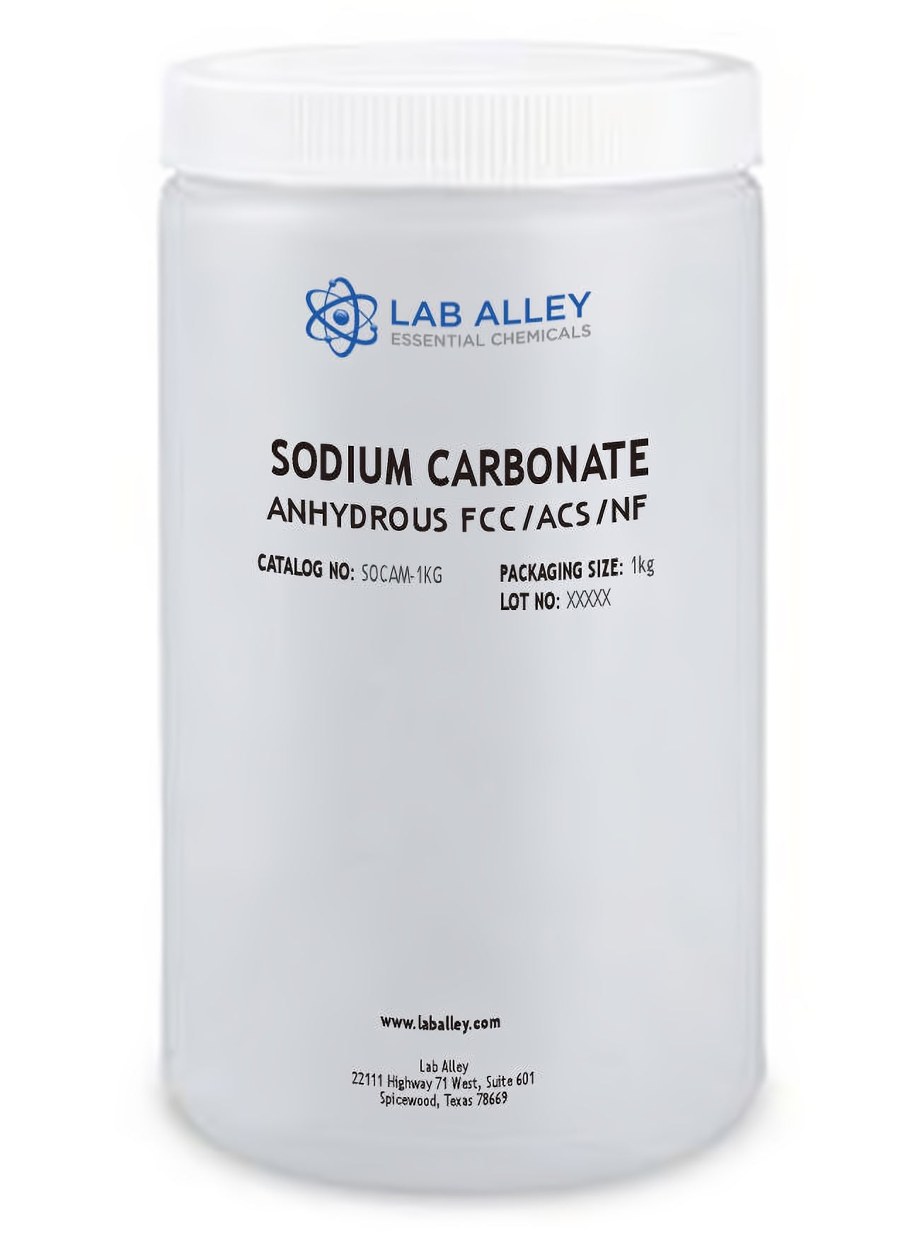 Sodium Carbonate Anhydrous FCC/ACS/NF