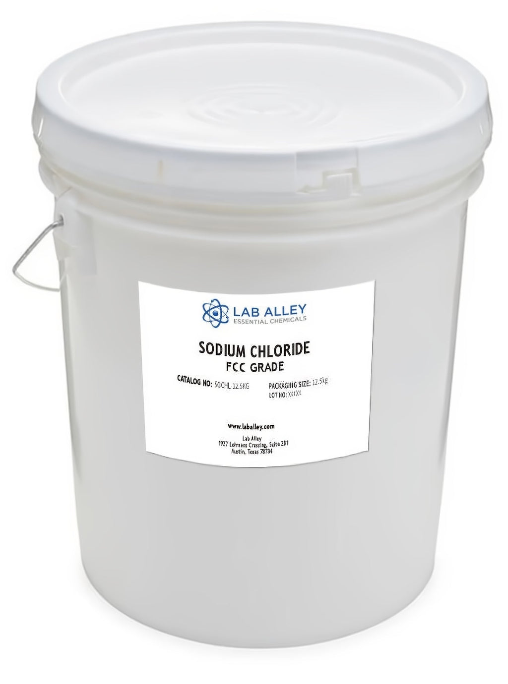 Sodium Chloride Crystal, FCC Grade, Kosher, Halal