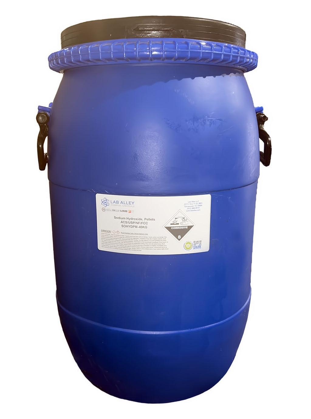 Sodium Hydroxide, Pellets, ACS, USP/NF, FCC/Food Grade